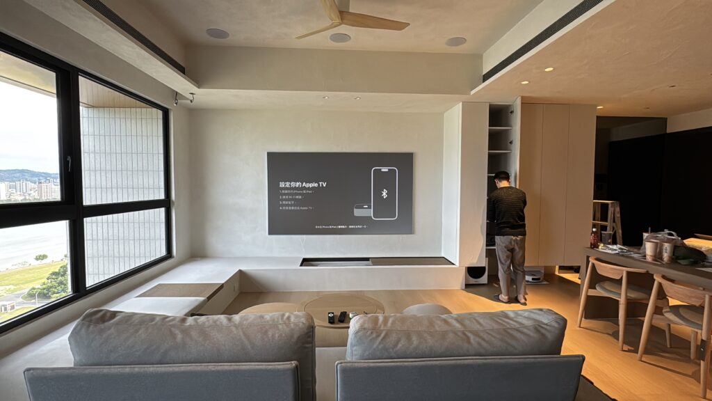雷射電視規劃安裝